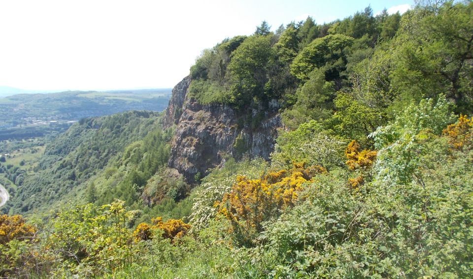 Cliffs on Kinnoull Hill