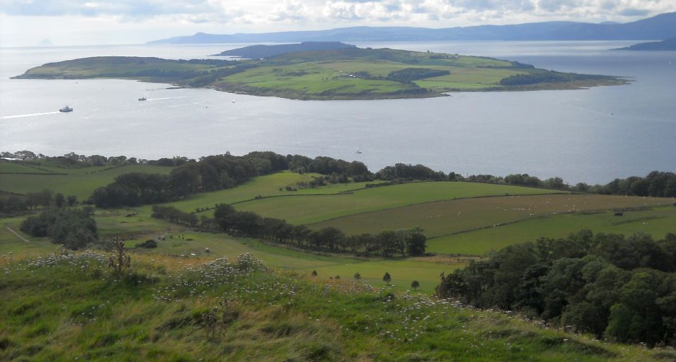Isle of Great Cumbrae from Knock Hill above Largs