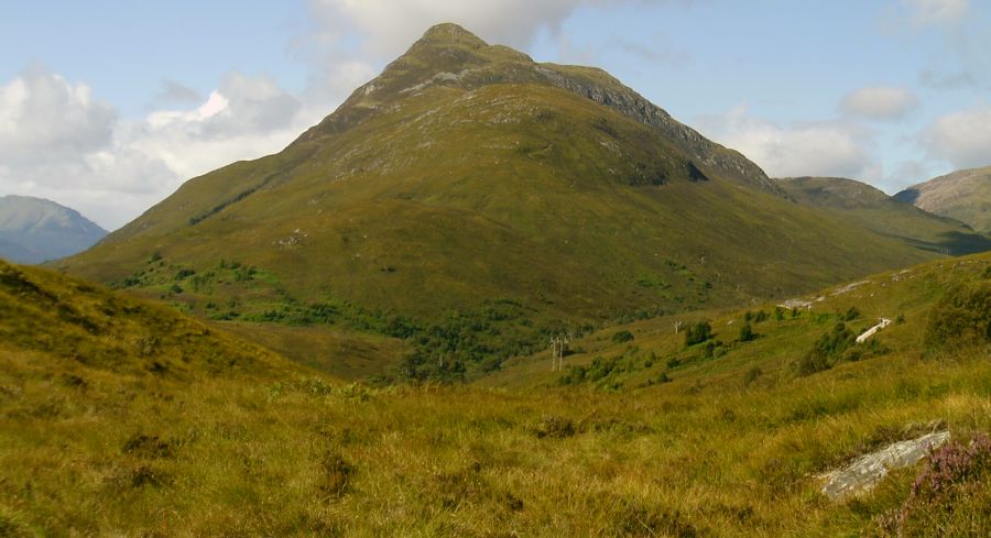 Beinn na Caillich from the West Highland Way from Kinlochleven to Fort William