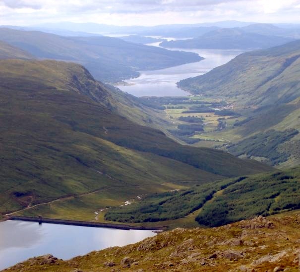 Loch Ffyne from Meall an Fhudair
