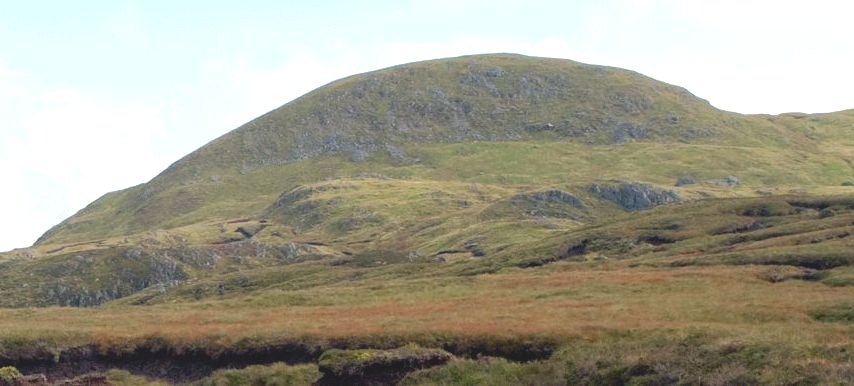 Summit of Meall na Fearna - a Corbett
