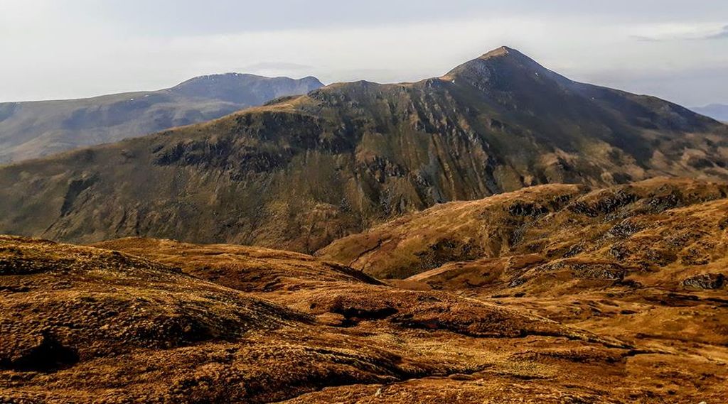 Stuc a'Chroin and Ben Vorlich from Meall na Fearna