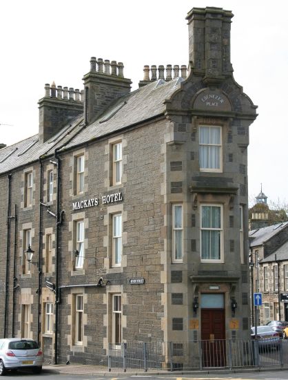 Ebenezer Place in Wick on the North East Coast of Scotland