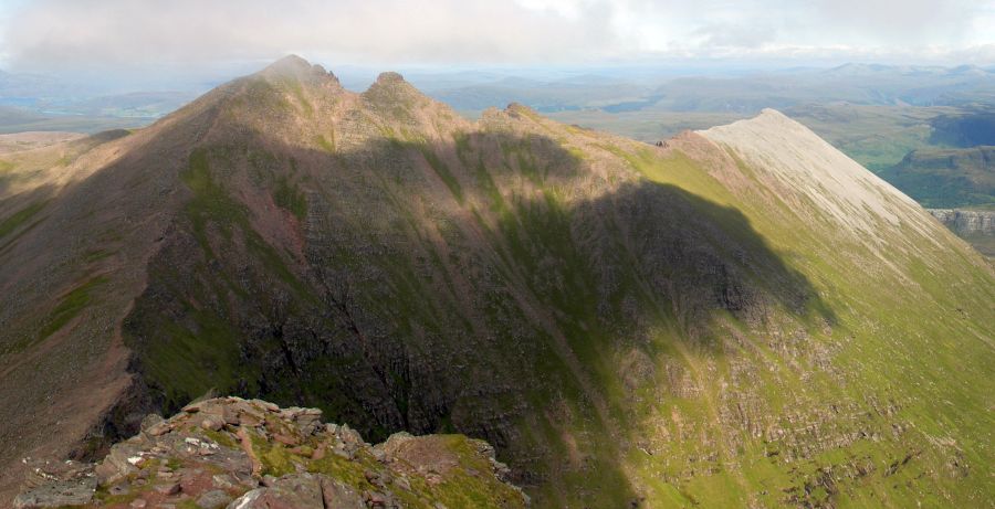 View from Sgurr Fiona on An Teallach