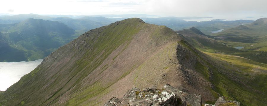 View from Sgurr Fiona on An Teallach
