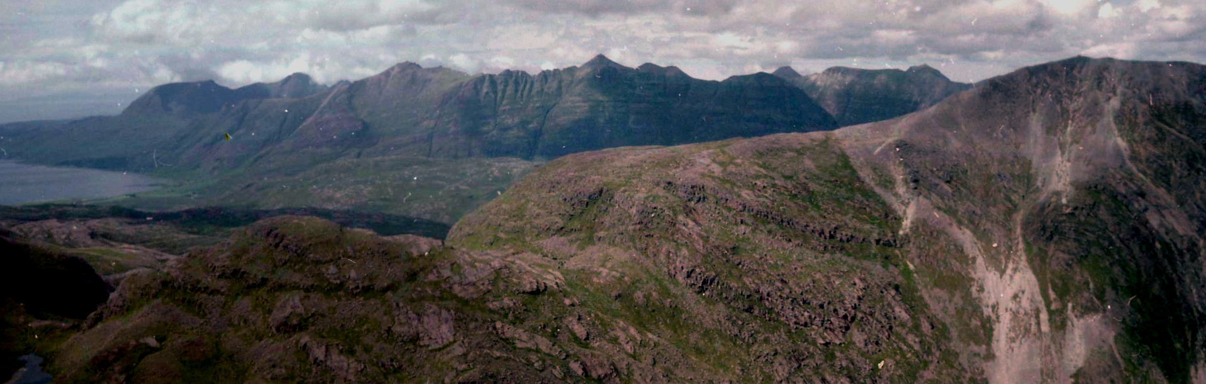 Loch Torridon and Torridon Peaks from Sgorr Ruadh in NW Scotland