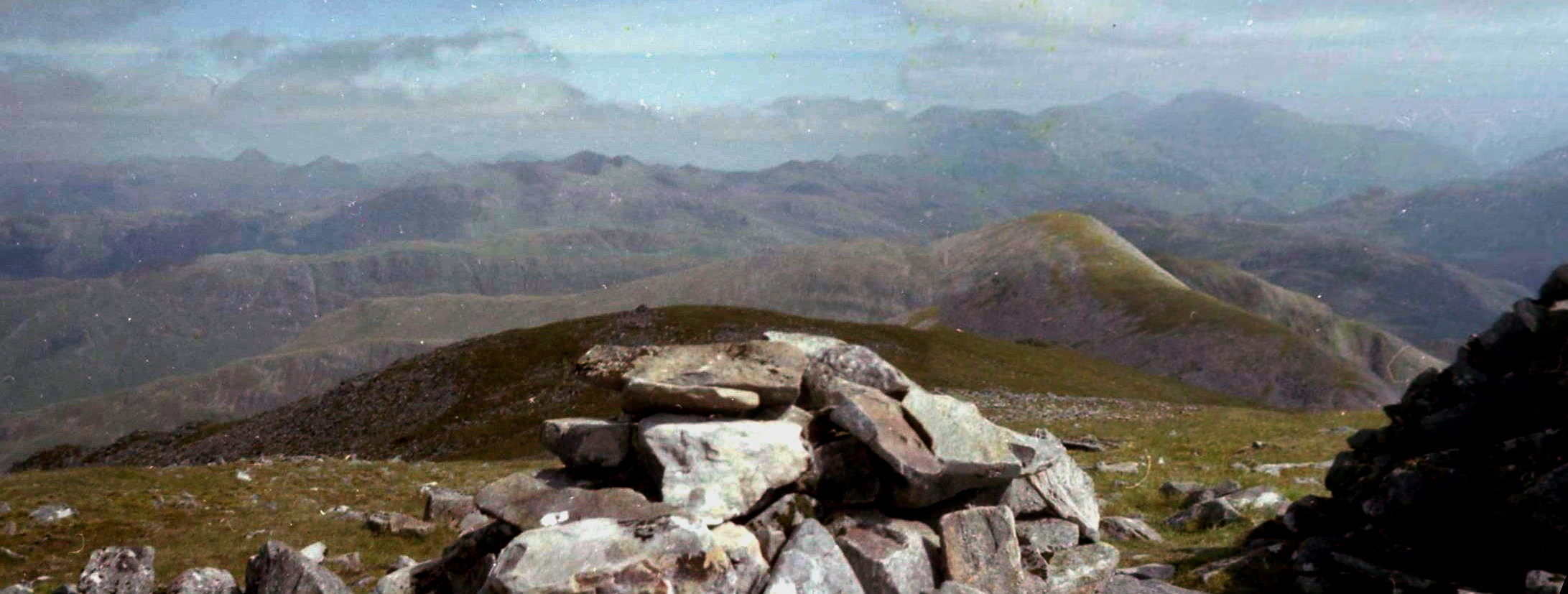 Summit view from Beinn Sgritheall
