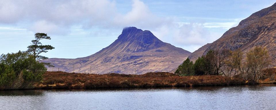 Stac Pollaidh in Wester Ross in the NW Highlands of Scotland