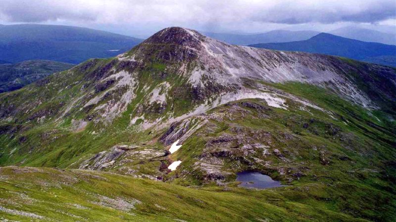 Stob Ban in the The Grey Corries from Stob Choire Claurigh