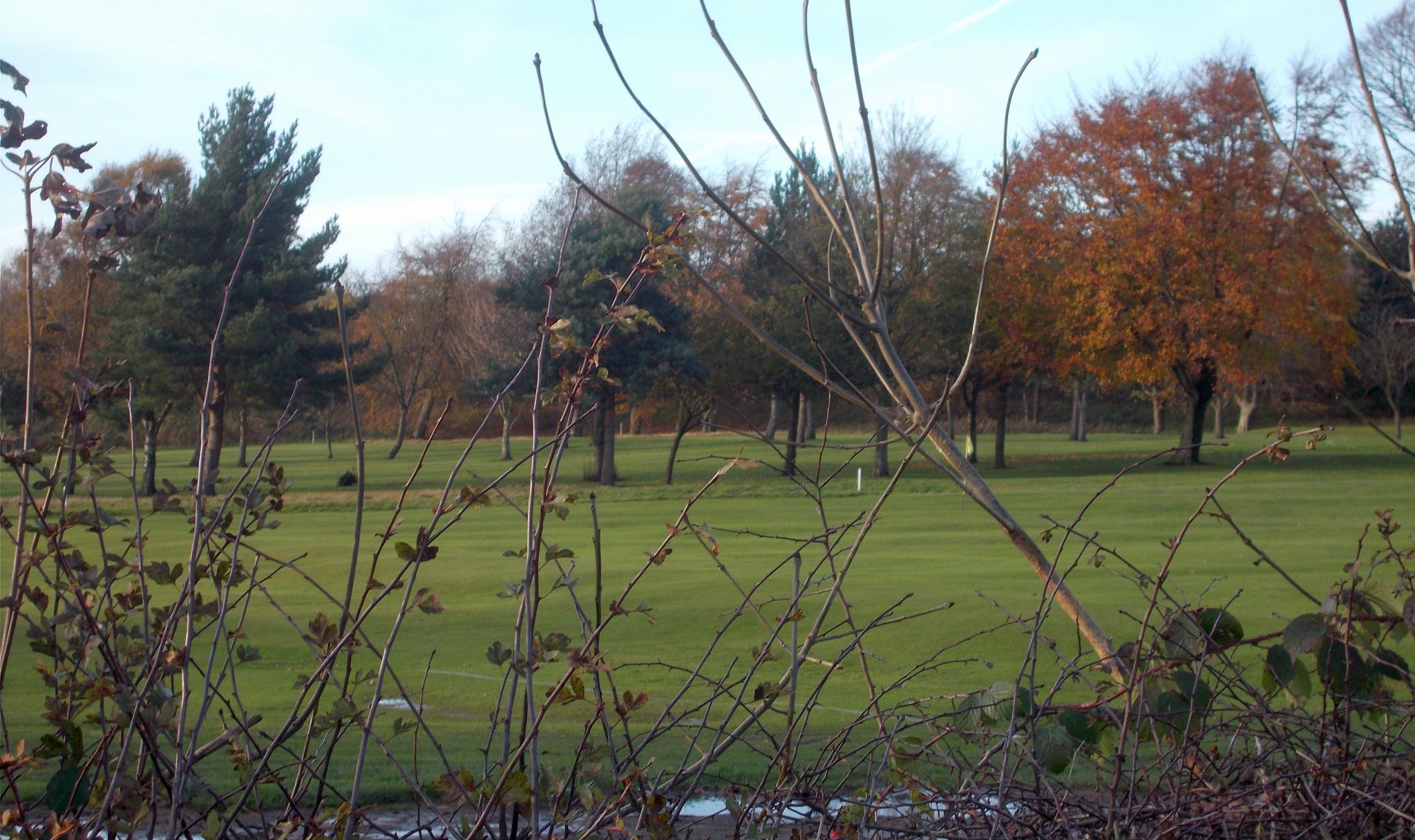 Haggs Castle Golf Course at entrance to Pollok Country Park from Dumbreck Road