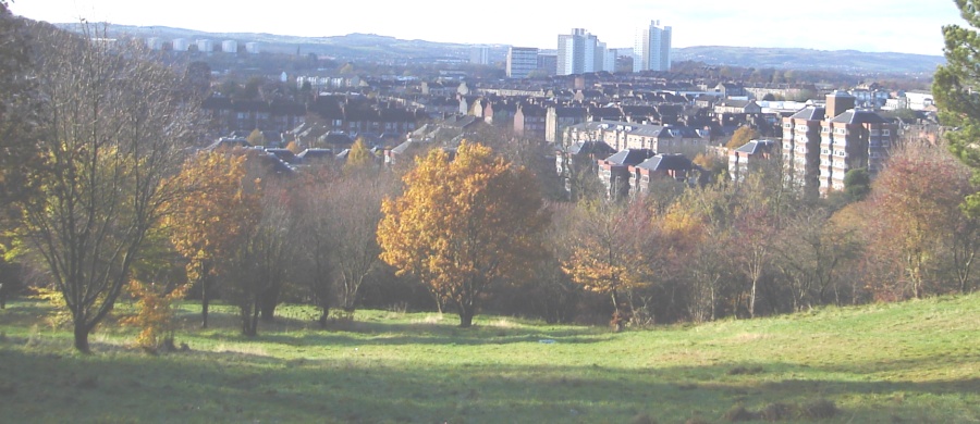Glasgow from Queen's Park Hill