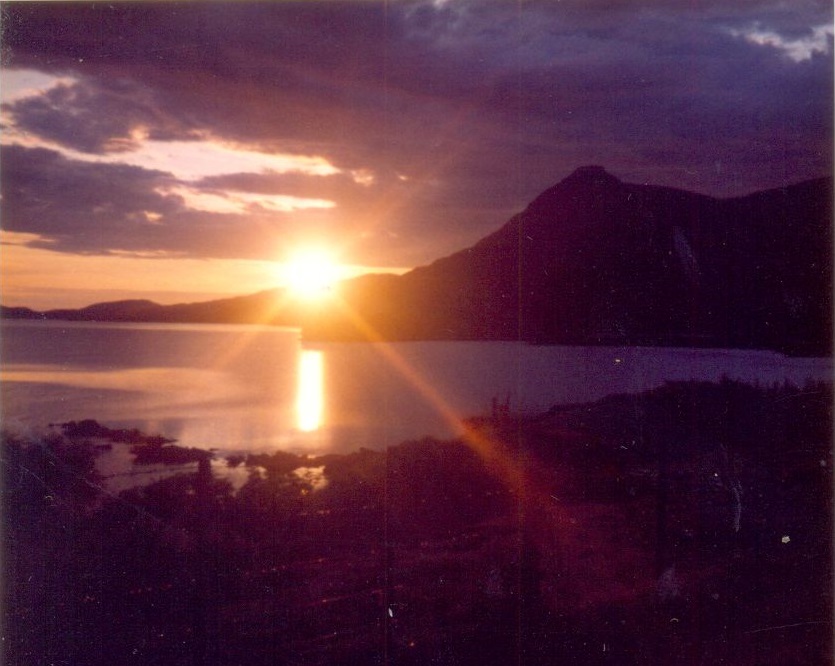 Sunset in Sutherland