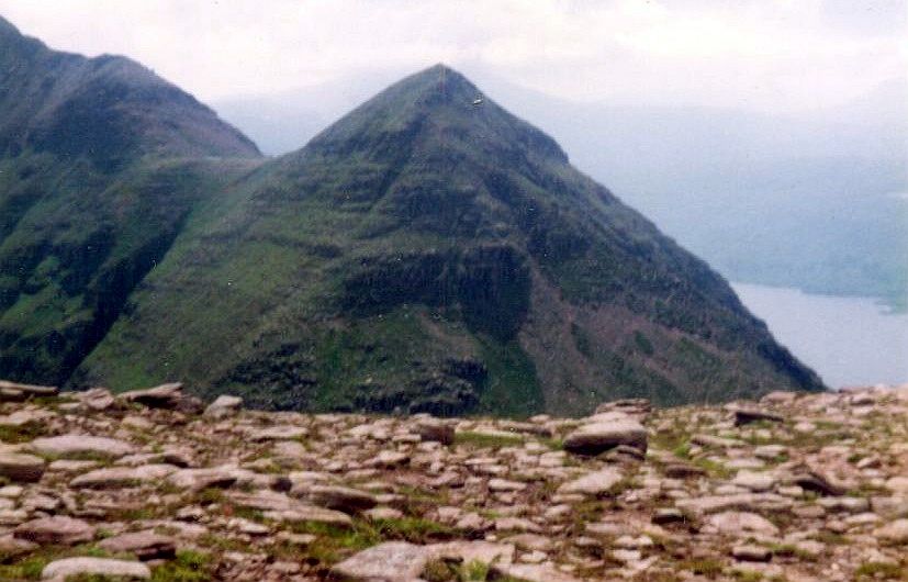 Summit Ridge on Quinaig in Sutherland