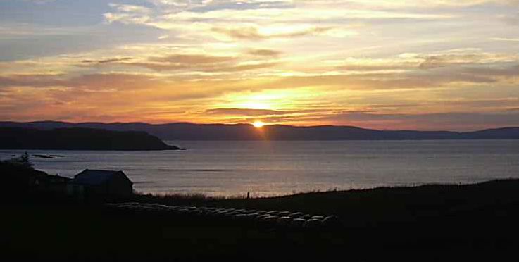 Sunset on the Island of Skye