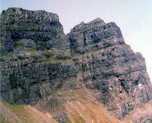 Rock Precipices at the Storr on Island of Skye