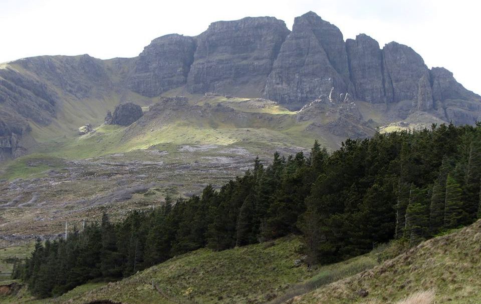 Trotternish Ridge on Island of Skye