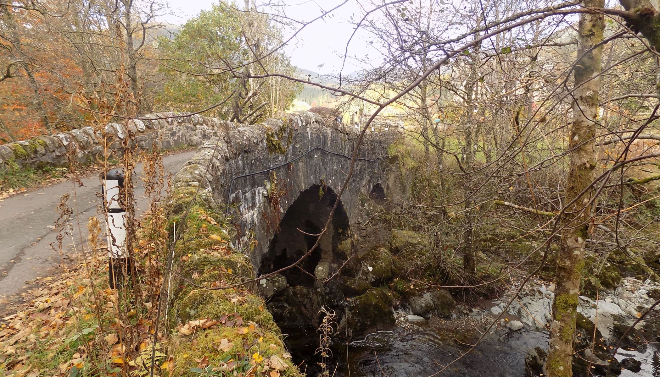 Bridge over stream on route to Balquhidder