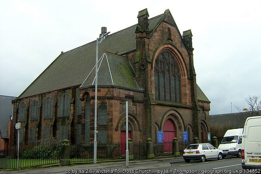 Victoria Tollcross Church near Tollcross Park