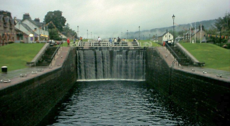 Lock at Fort Augustus on Caledonian Canal