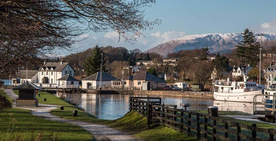 Caledonian Canal at Corpach