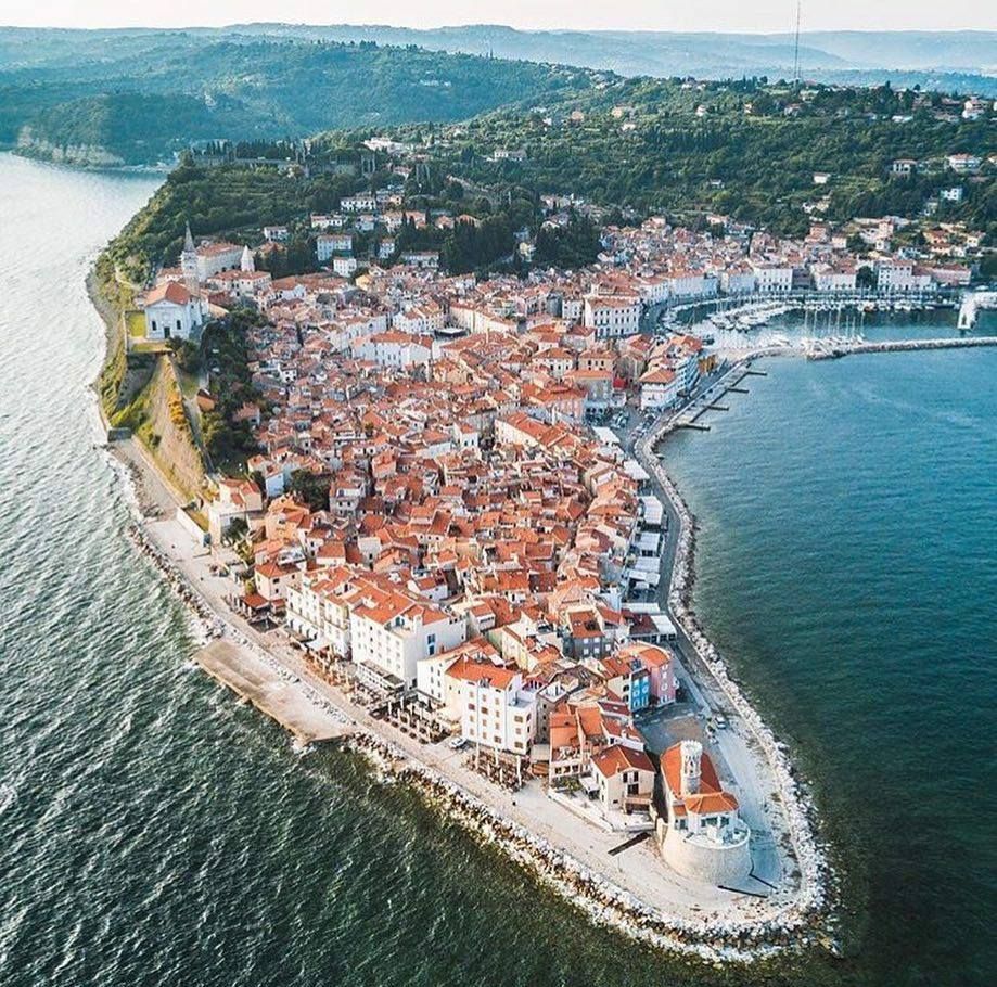 Piran in Istrian Peninsula of Slovenia