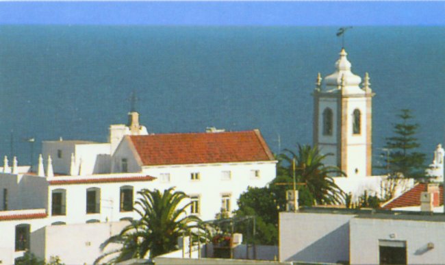 Albufeira in The Algarve in Southern Portugal