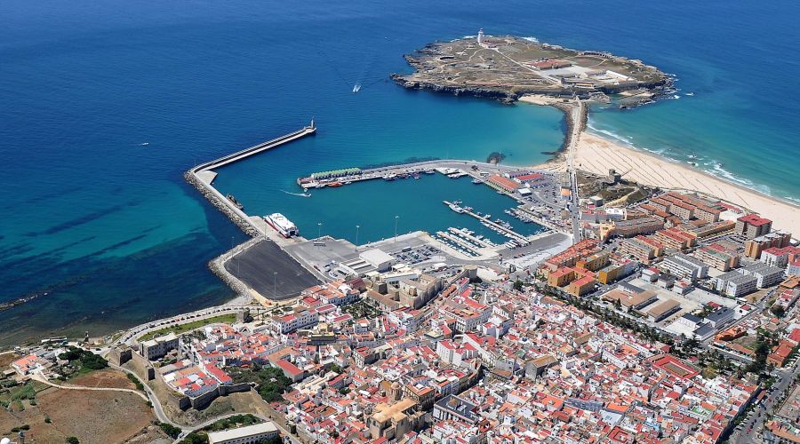Algeciras on the Mediterranean Coast of Southern Spain