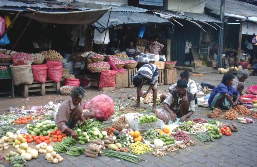 Fruit Market in Colombo - capital of Sri Lanka