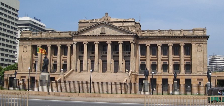 President's Residence ( Old Parliament ) in Colombo City, Sri Lanka