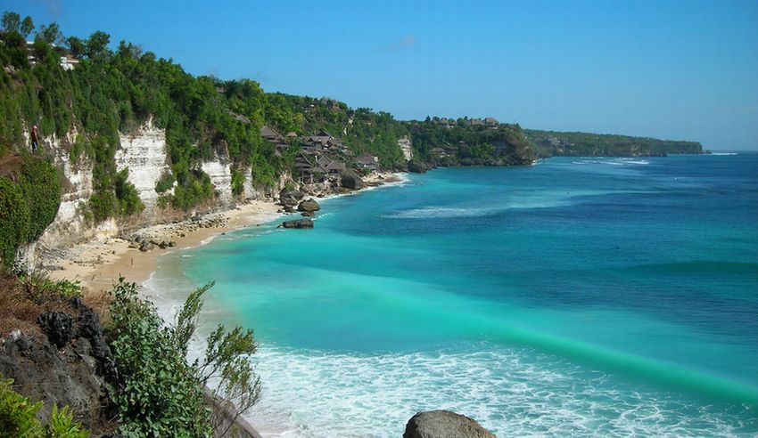 Seafront on the Indonesian Island of Bali