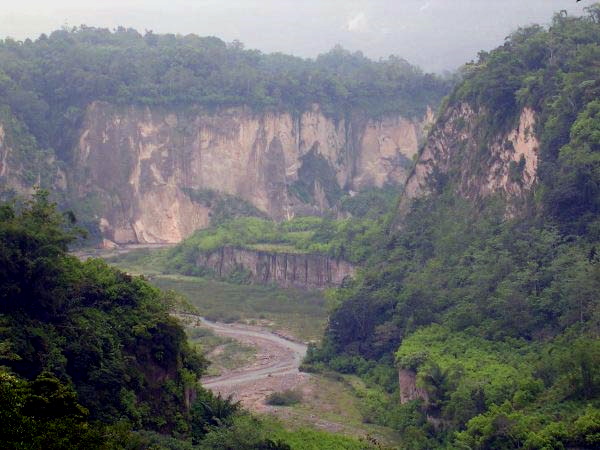 Sianok Canyon at Bukittinggi in Northern Sumatra