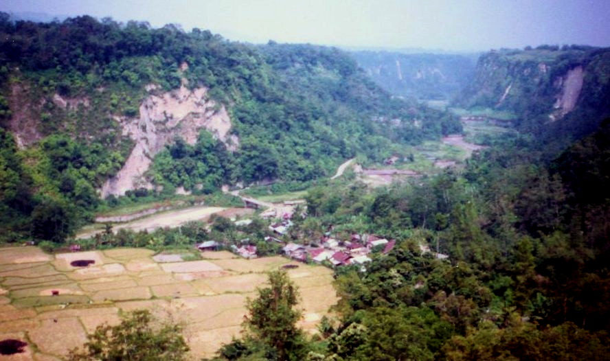Sianok Canyon at Bukittinggi in Northern Sumatra