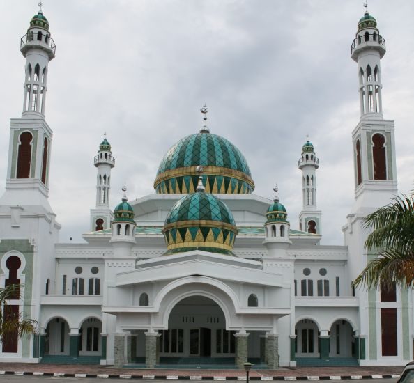 Mosque in Dumai on East Coast of Sumatra