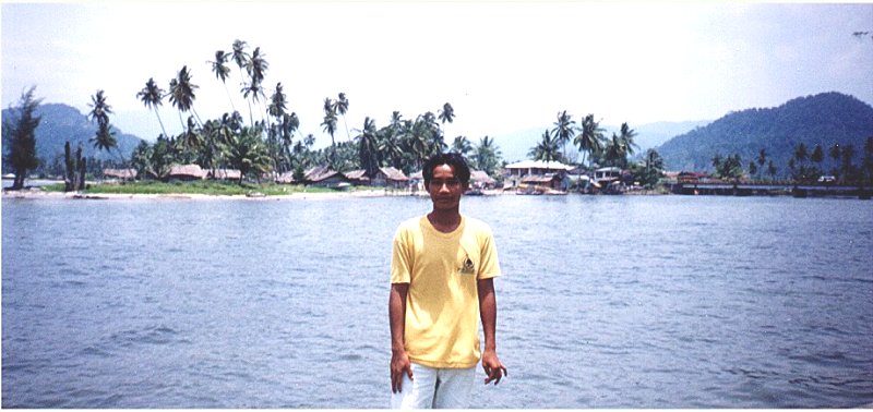 Indonesian boy at Pantai Kalangan near Sibolga on the West Coast of Sumatra
