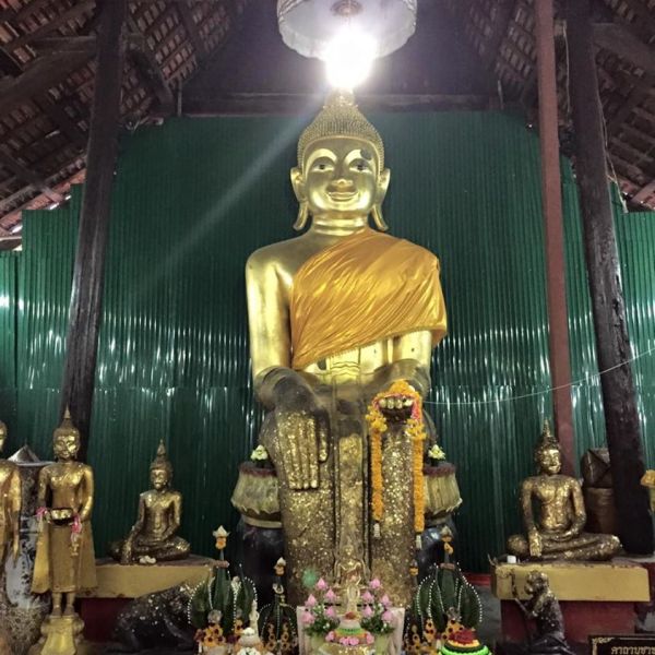 Buddhist Icons in Thai Wat ( Temple )
