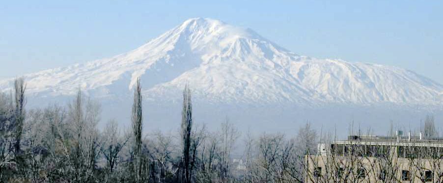 Mount Ararat ( Agri Dag ) from Yerevan