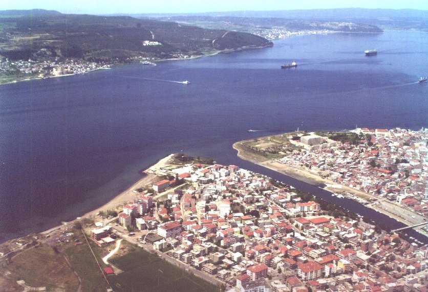 Dardanelles ( Hellespont ) and Canakkale