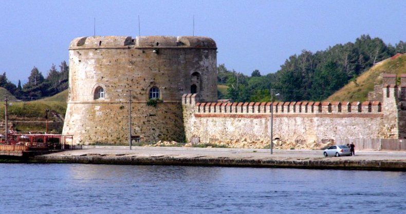 Fortress at Gallipoli on Dardanelles in Turkey