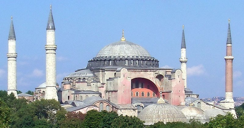 Sancta Sophia ( Hagia Sophia ) in Istanbul