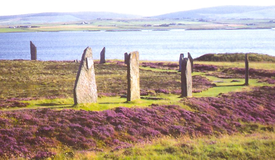 Ring of Brodgar in Orkney, Scotland