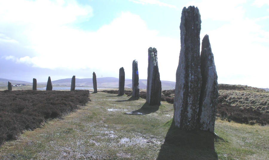 Ring of Brodgar in Orkney, Scotland