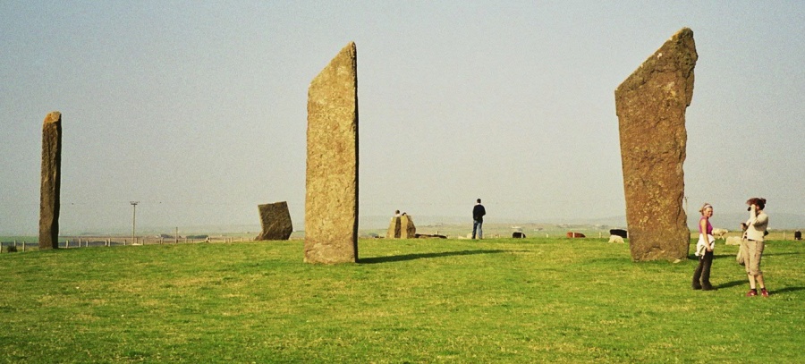 Stones of Stennes in Orkney, Scotland