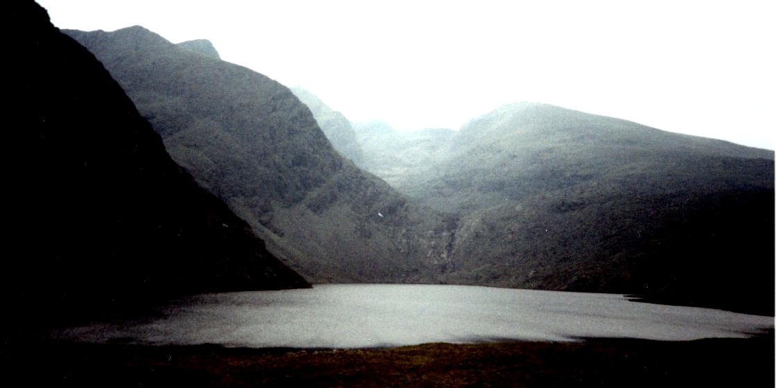 Brandon Mountain and Loch Cruttia in SW Ireland