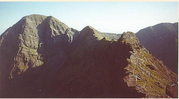 Carrauntoohil - Beenkeragh ridge in Macgillycuddy Reeks