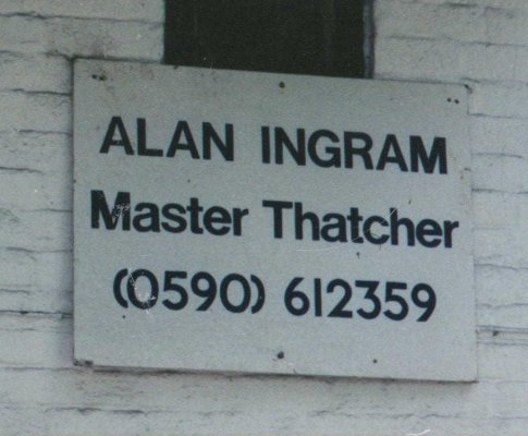 Alan Ingram - Master Thatcher