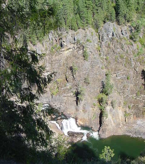 Moyie Falls in Oregon, USA
