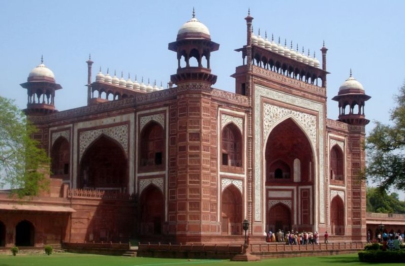 Entrance Fort to the Taj Mahal 