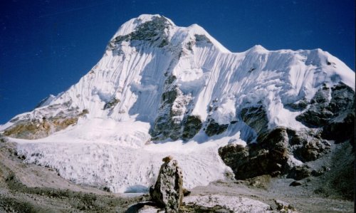 Chonku Chuli from rock peak