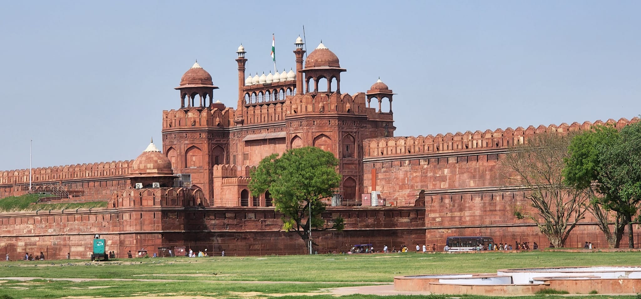 The Red Fort in Delhi