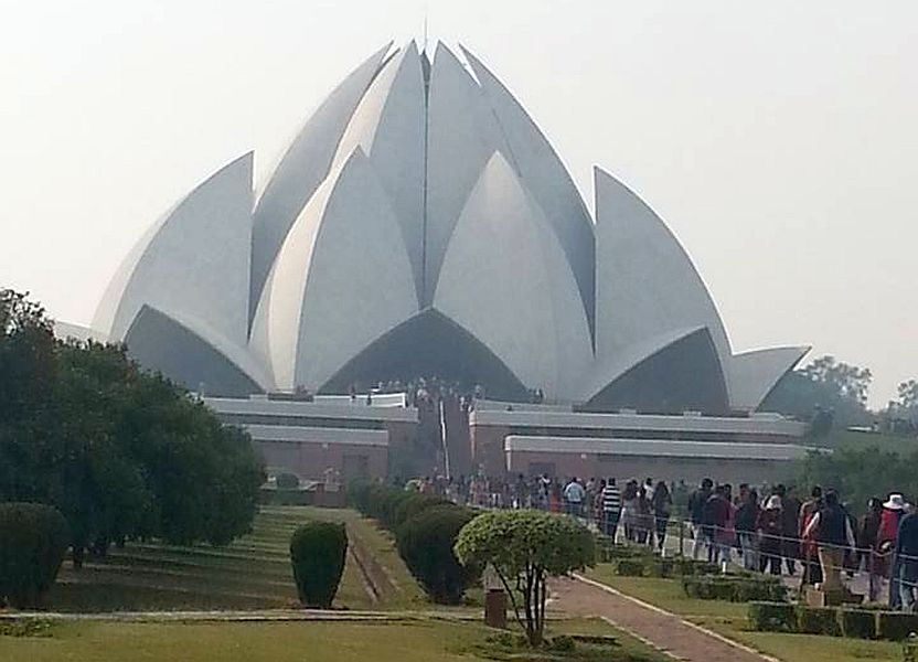 Bahai House of Worship, Delhi - The Lotus Temple
